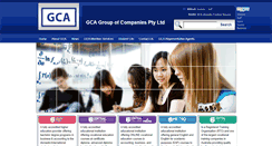 Desktop Screenshot of gca.edu.au
