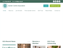 Tablet Screenshot of gca.org.uk